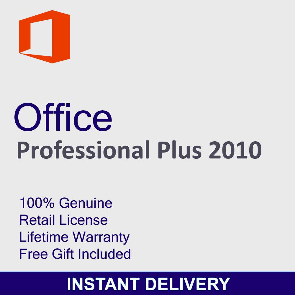 Office 2010 Professional Plus 32/64 Bit - Licenza Microsoft