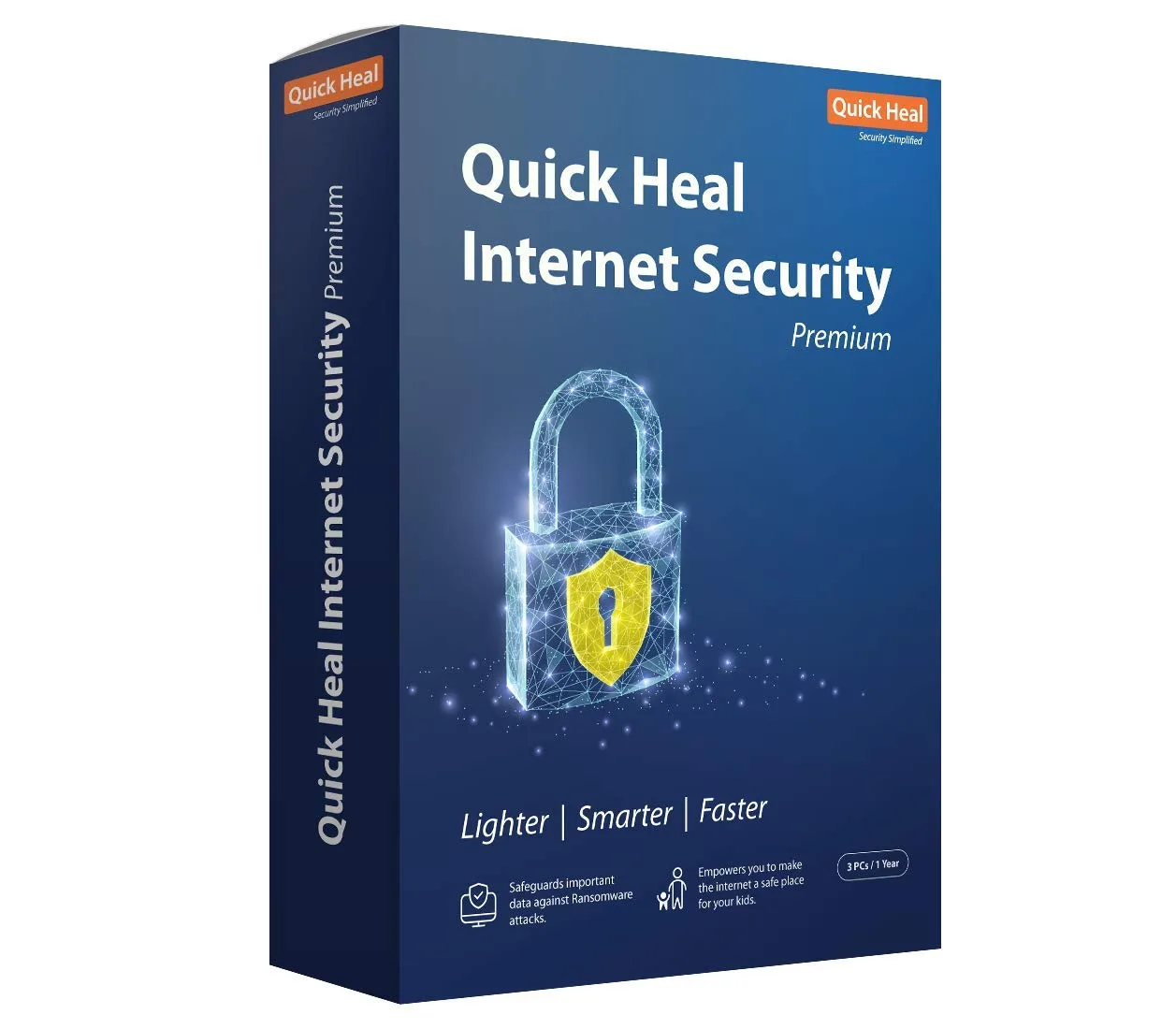 Quick Heal Internet Security 3 User 1 Year