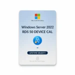 Windows Server 2022 Rds 50 Device CAL license